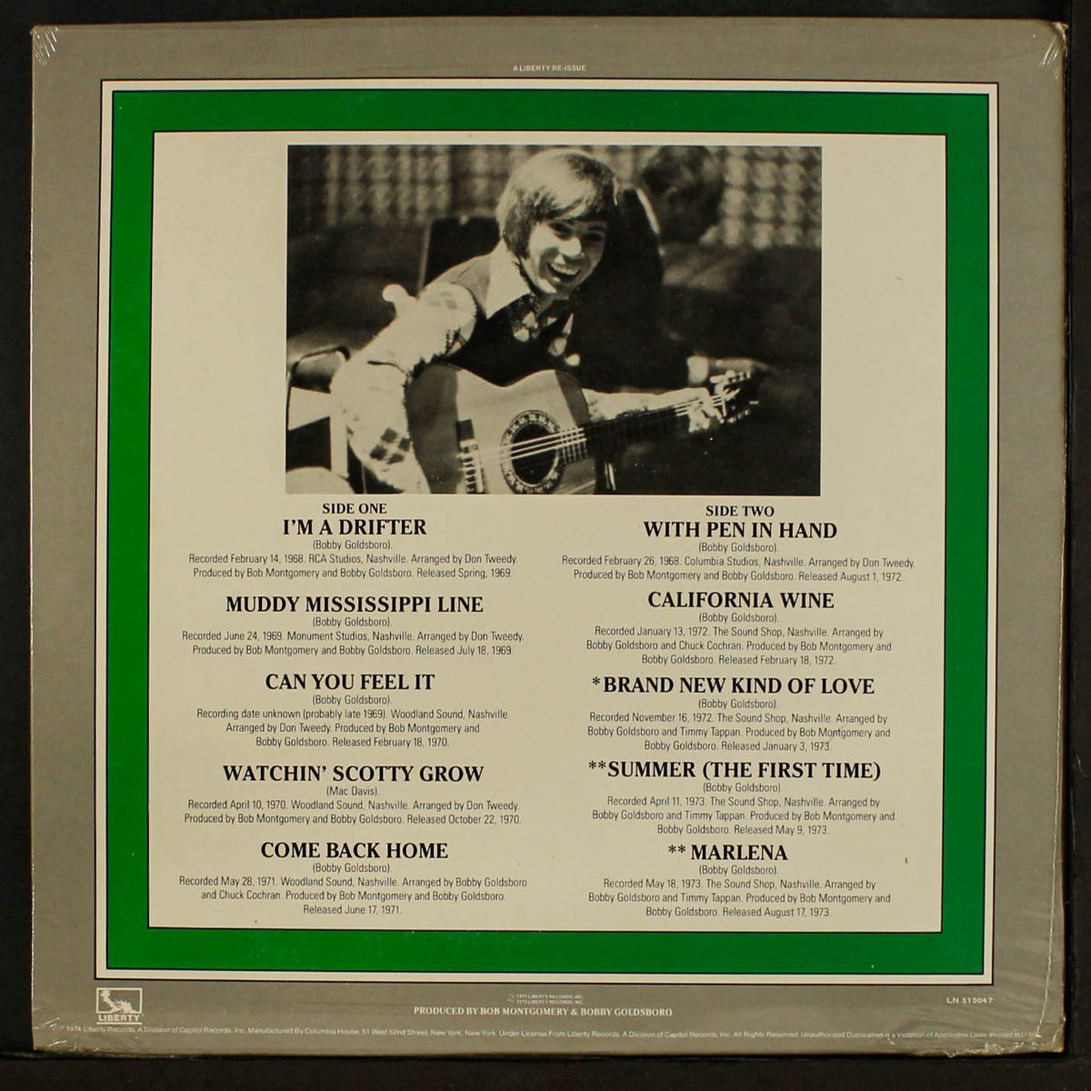 10th anniversary album vol. ii by BOBBY GOLDSBORO