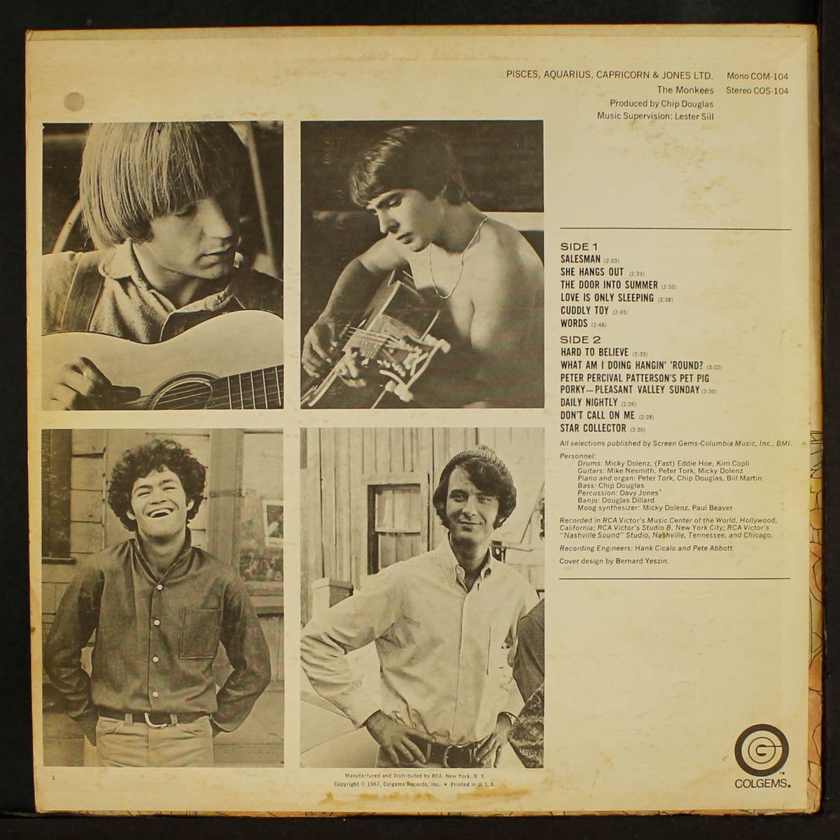 pisces, aquarius, capricorn & jones ltd. by MONKEES