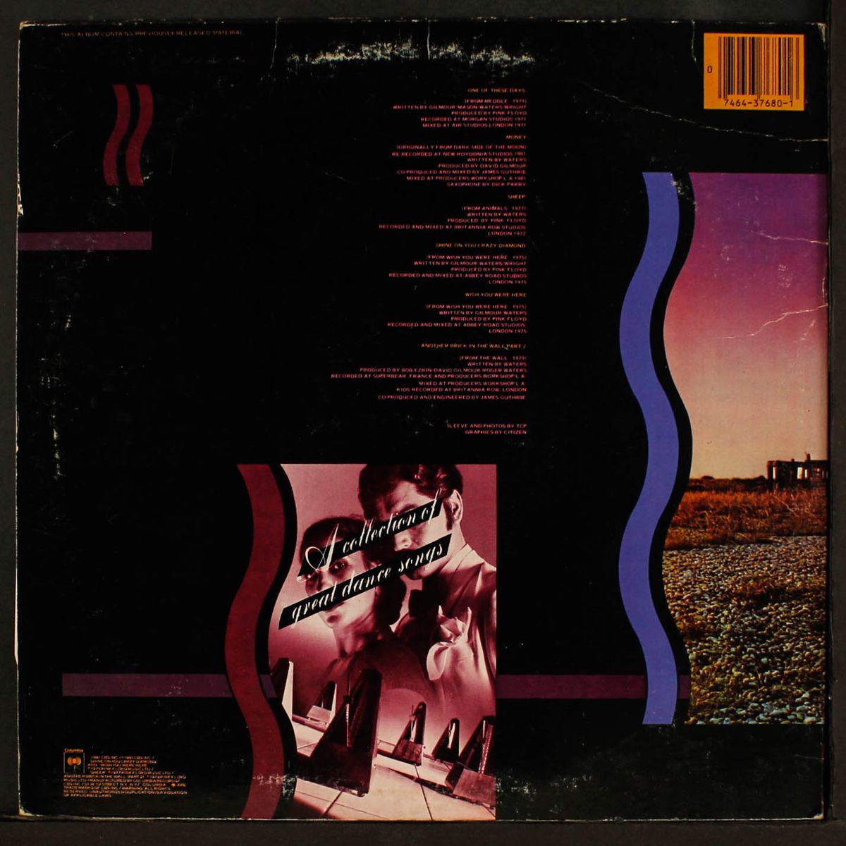 a collection of great dance songs by PINK FLOYD