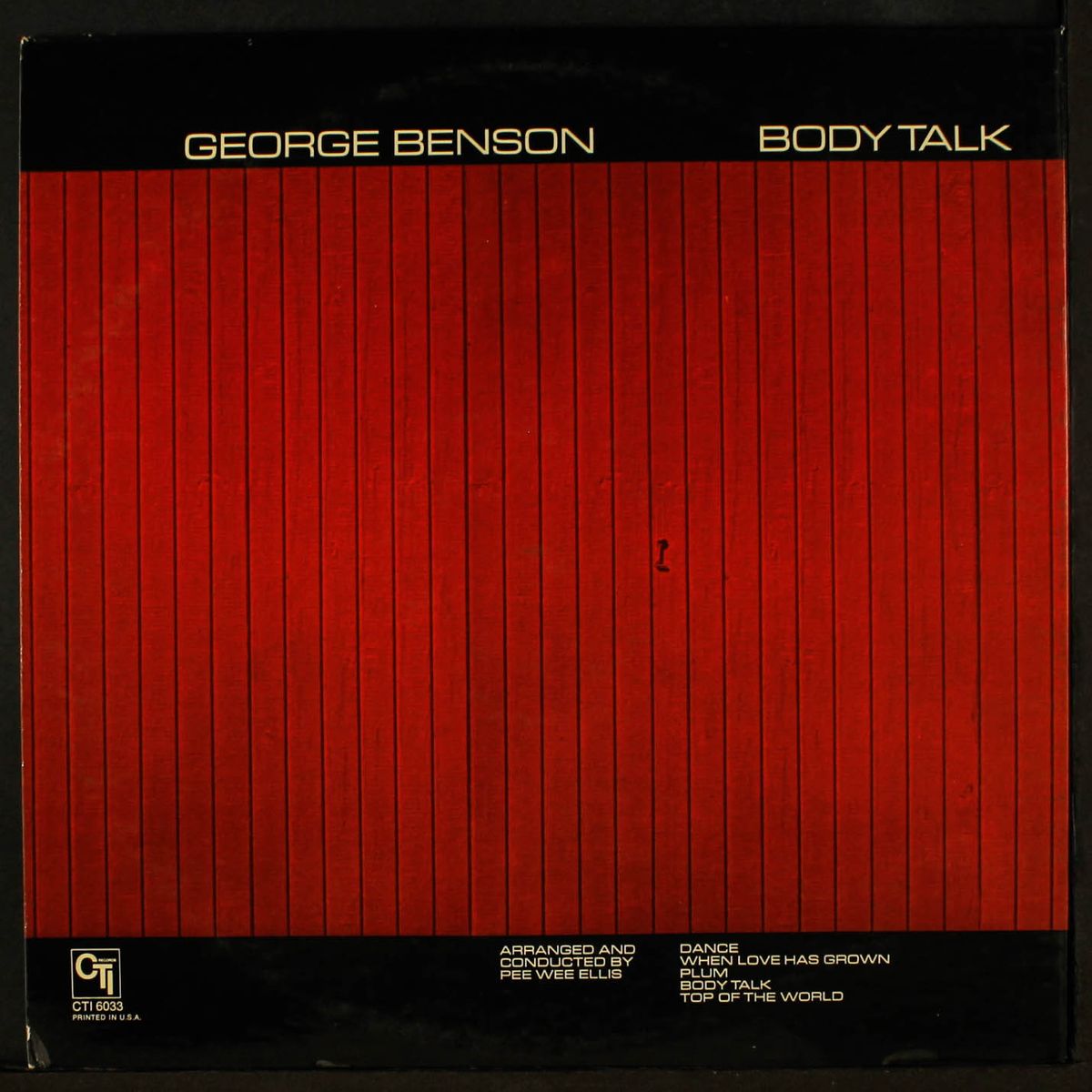 body talk by GEORGE BENSON