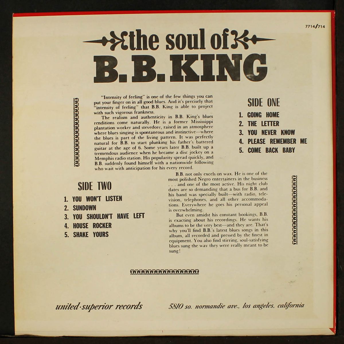 the soul of by B.B. KING