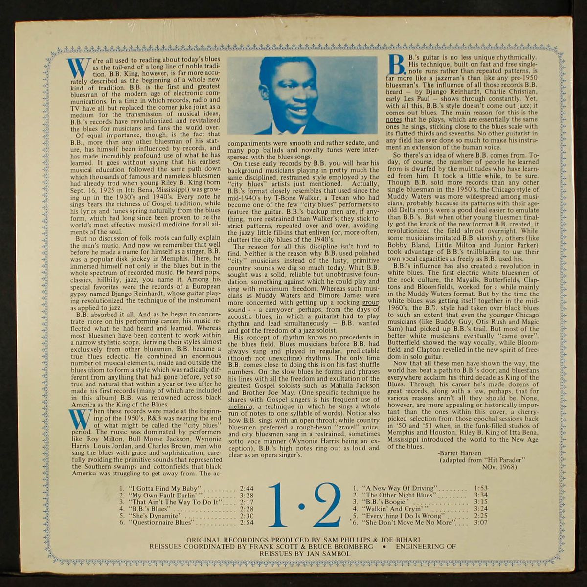 anthology of the blues by B.B. KING