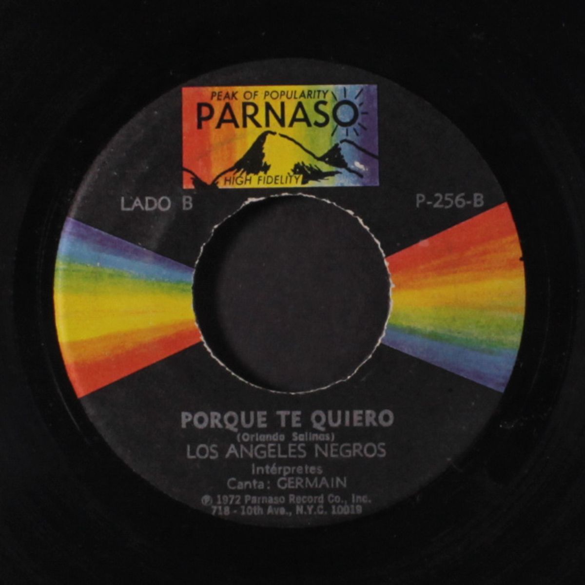 mi tristeza es mia y nada mas / porque te quiero by LOS ANGELES NEGROS