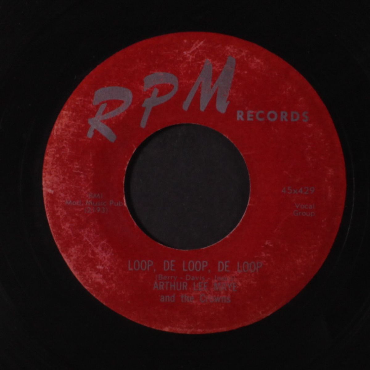love me always / loop, de loop, de loop by ARTHUR LEE MAYE & CROWNS