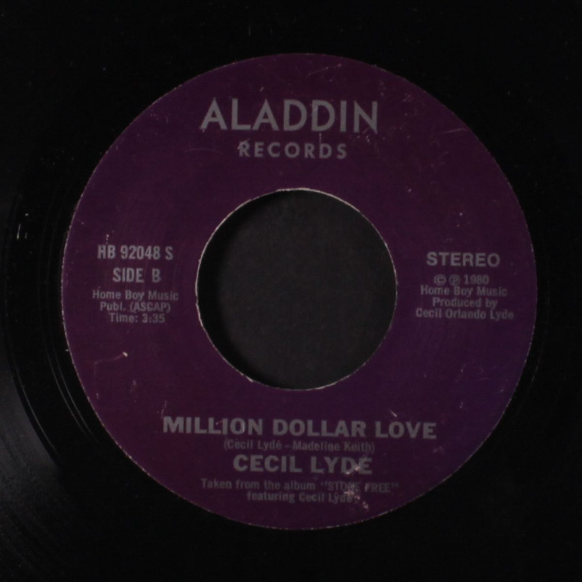 money's funny / million dollar love by CECIL LYDE
