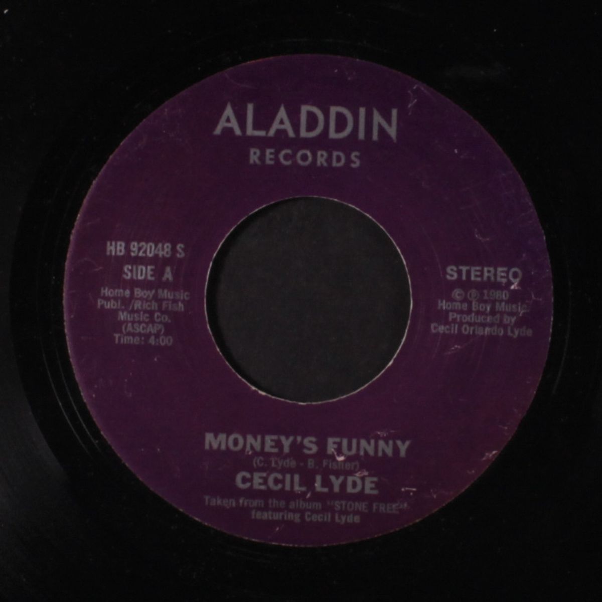 money's funny / million dollar love by CECIL LYDE