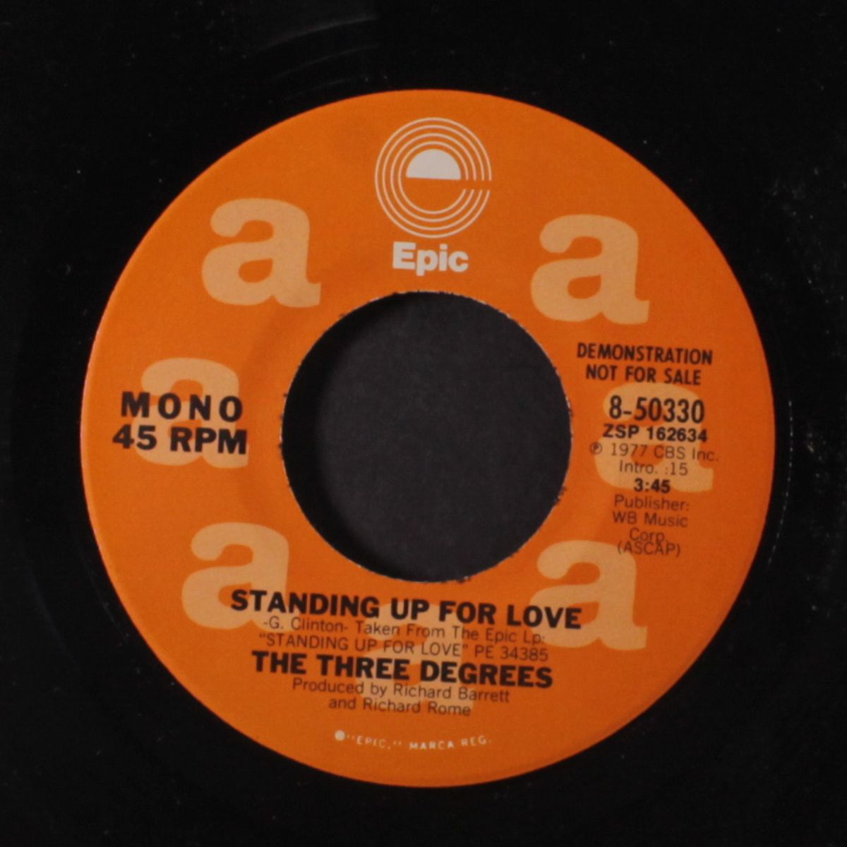 standing up for love / mono by THREE DEGREES