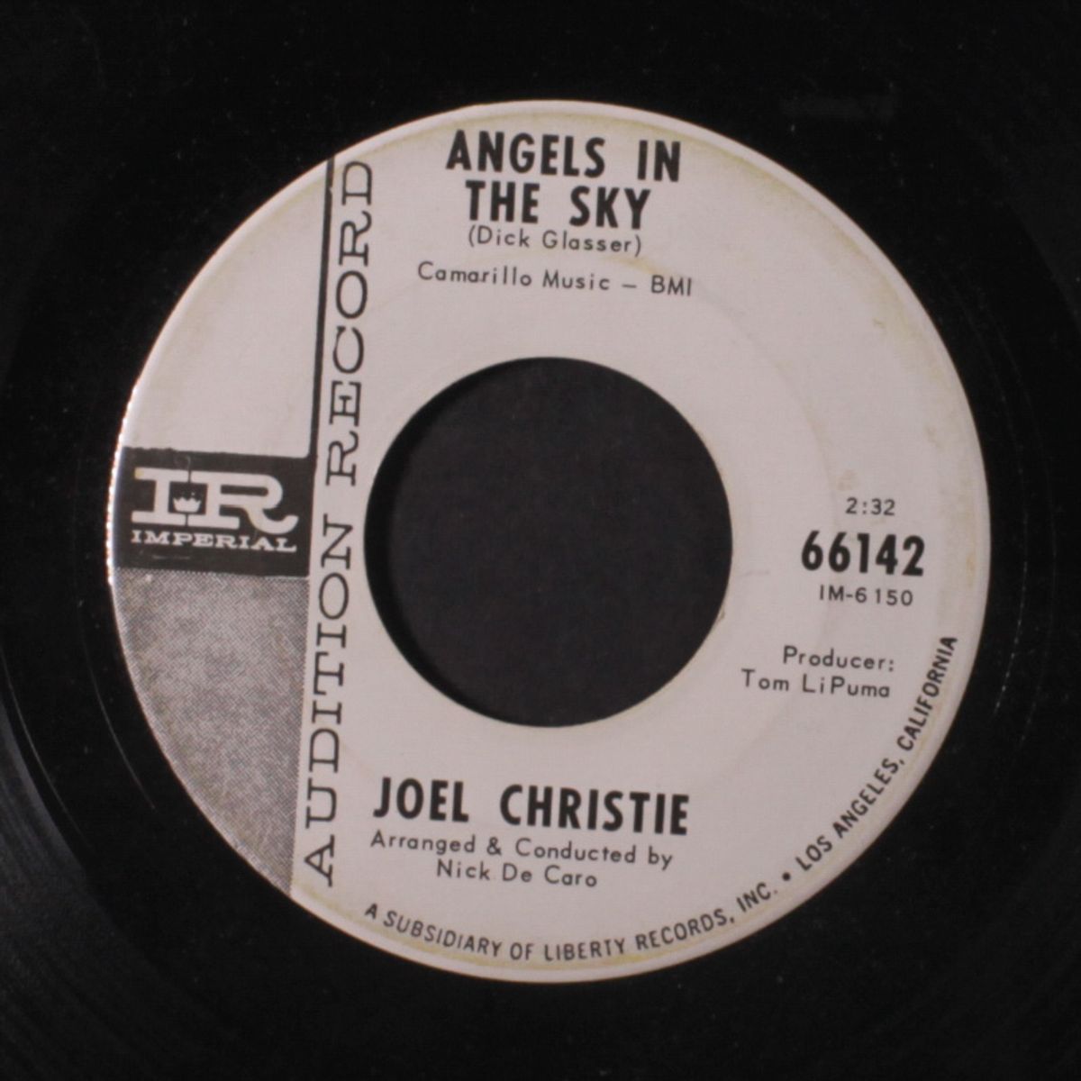 angels in the sky / lead me on by JOEL CHRISTIE