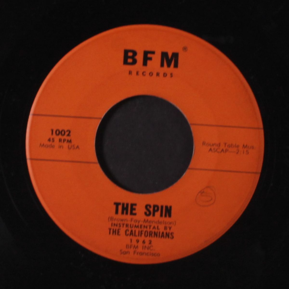 the spin / bridge buildin' man by CALIFORNIANS
