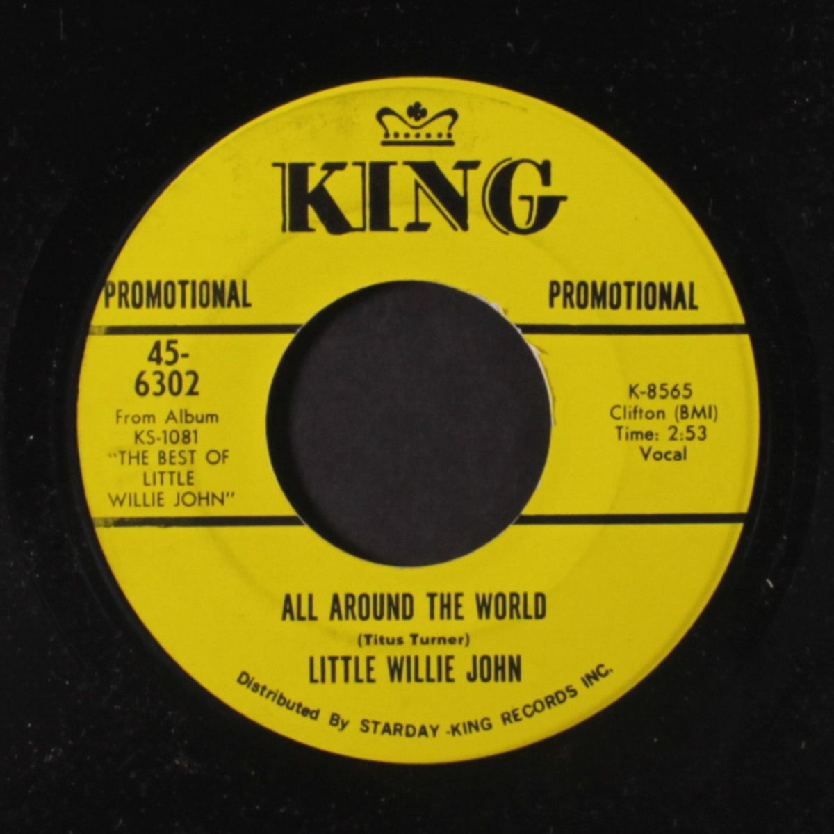 all around the world / need your love so bad by LITTLE WILLIE JOHN