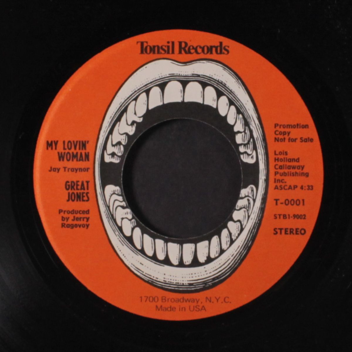 i'll keep it with mine / my lovin' woman by GREAT JONES