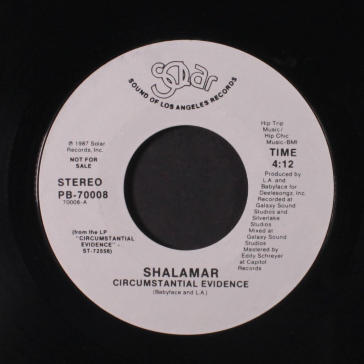 circumstantial evidence / same by SHALAMAR