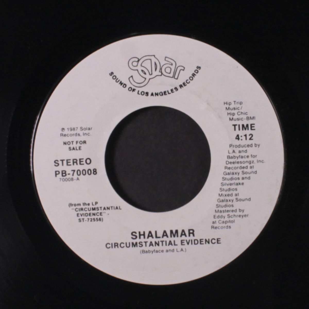 circumstantial evidence / same by SHALAMAR