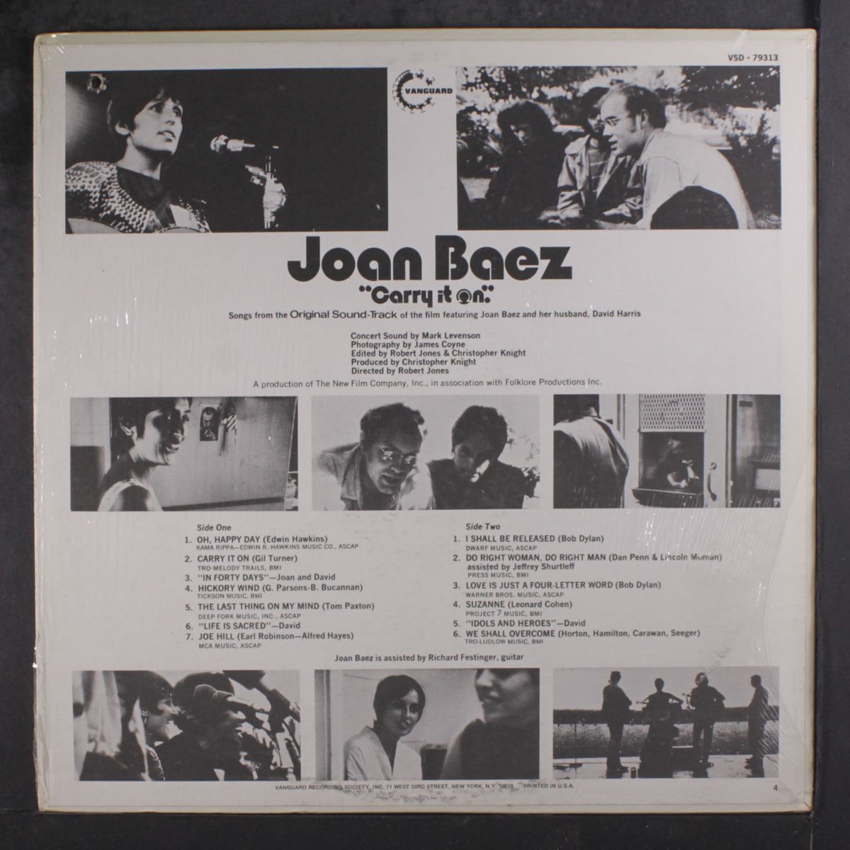 carry it on soundtrack by JOAN BAEZ