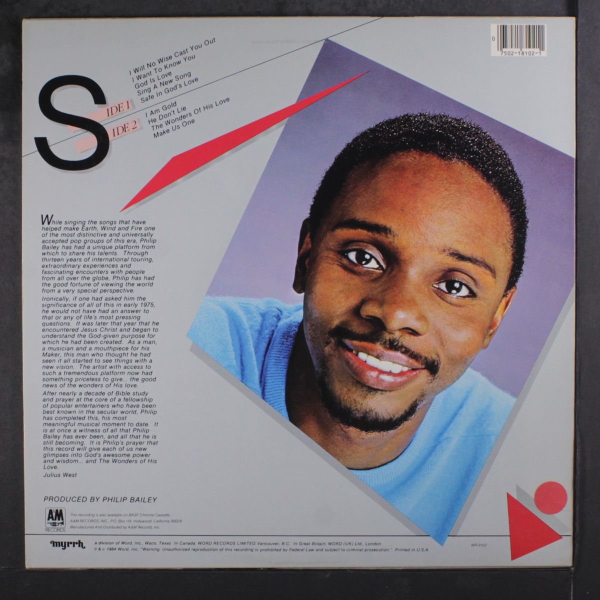the wonders of his love by PHILIP BAILEY