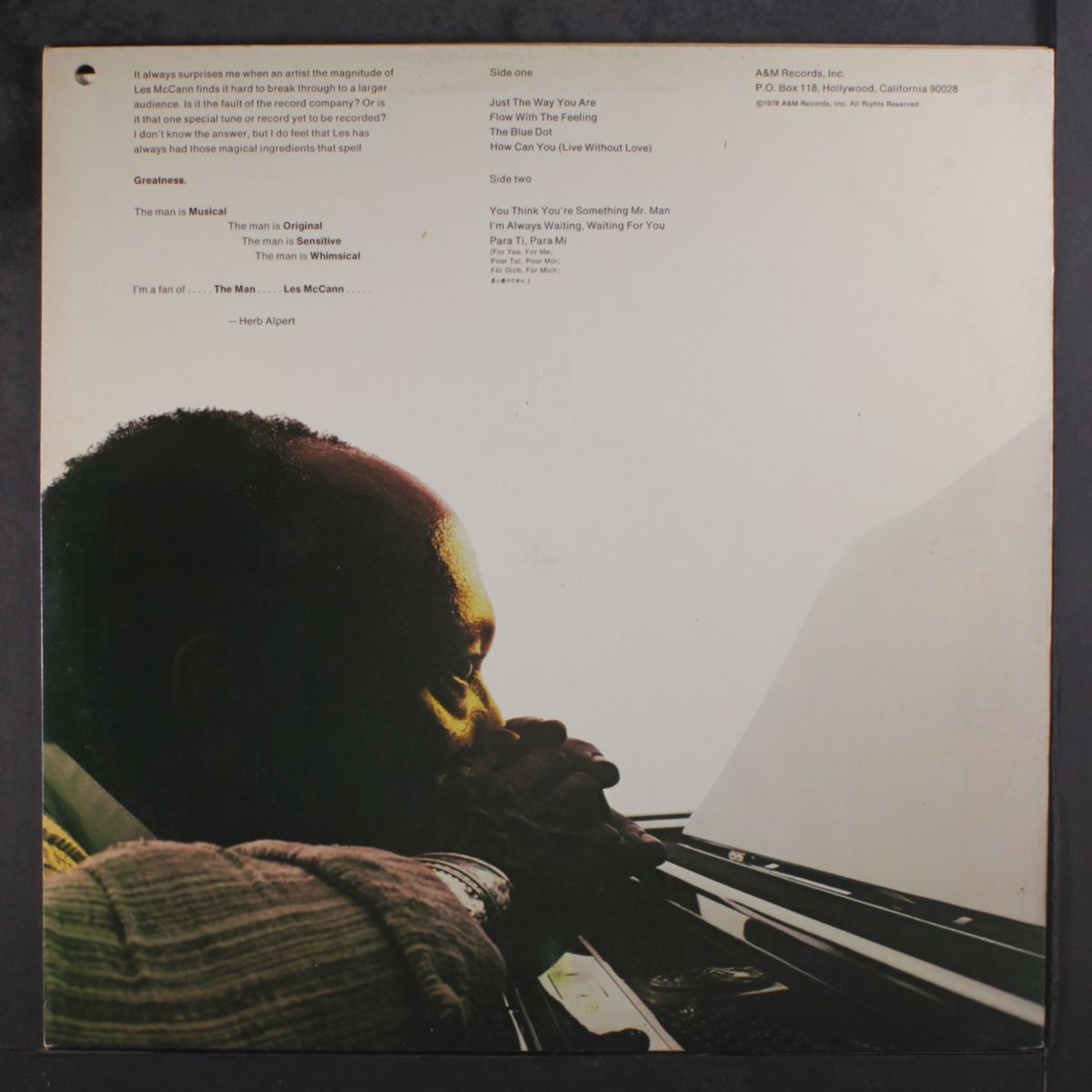 the man by LES MCCANN