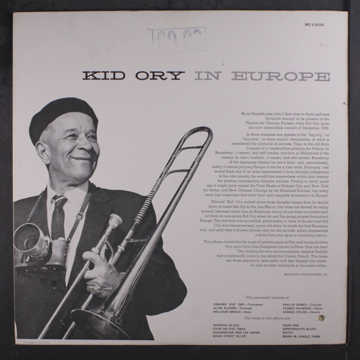 in europe by KID ORY