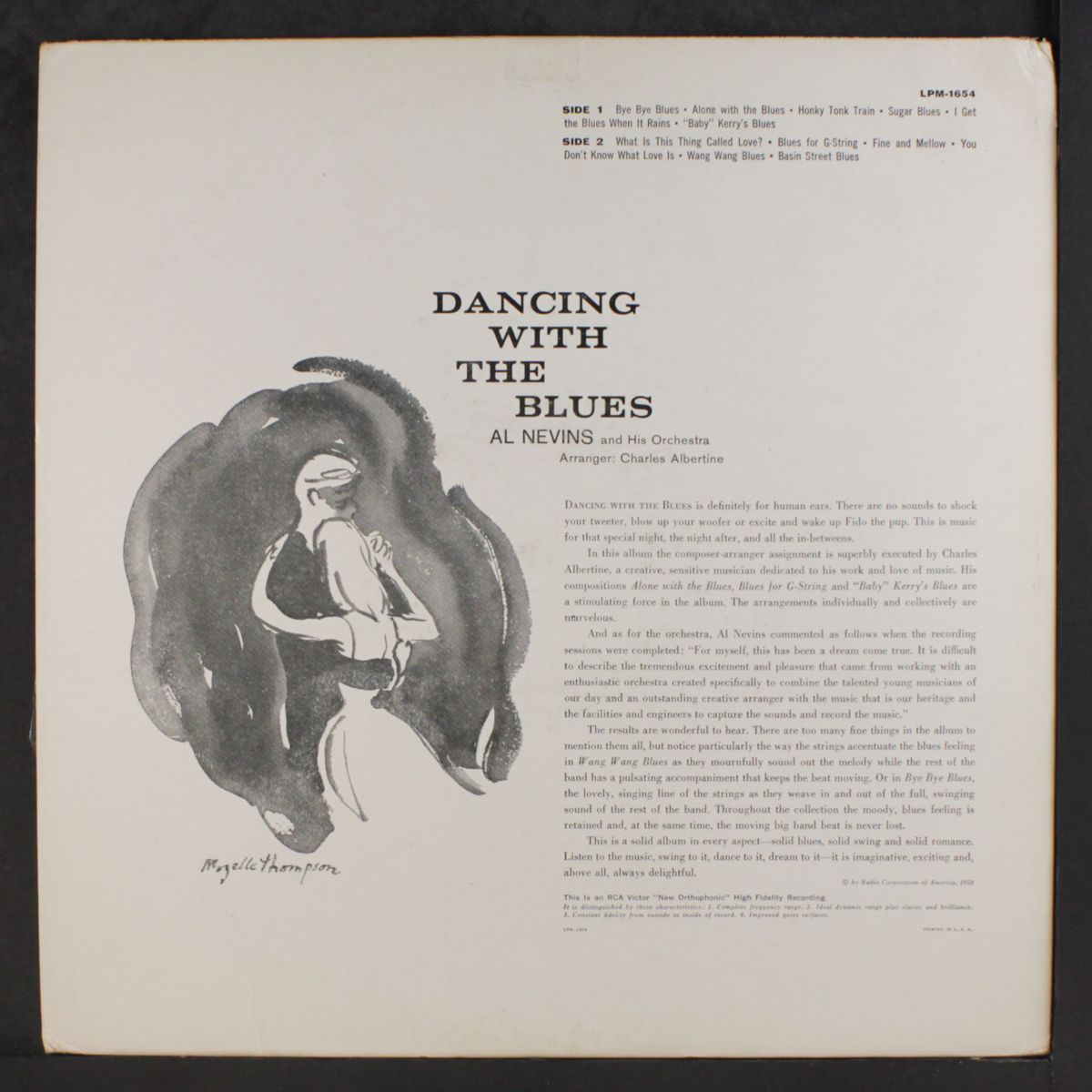 dancing with the blues by AL NEVINS
