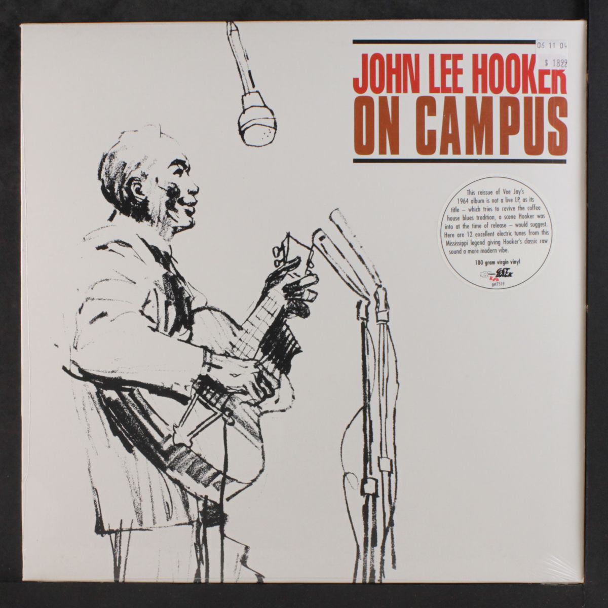 on campus by JOHN LEE HOOKER