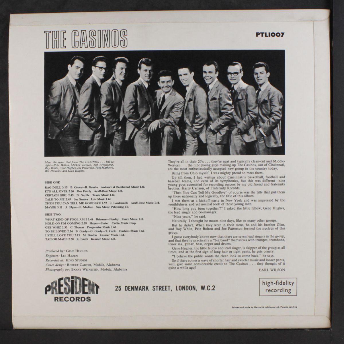 then you can tell me goodbye by CASINOS