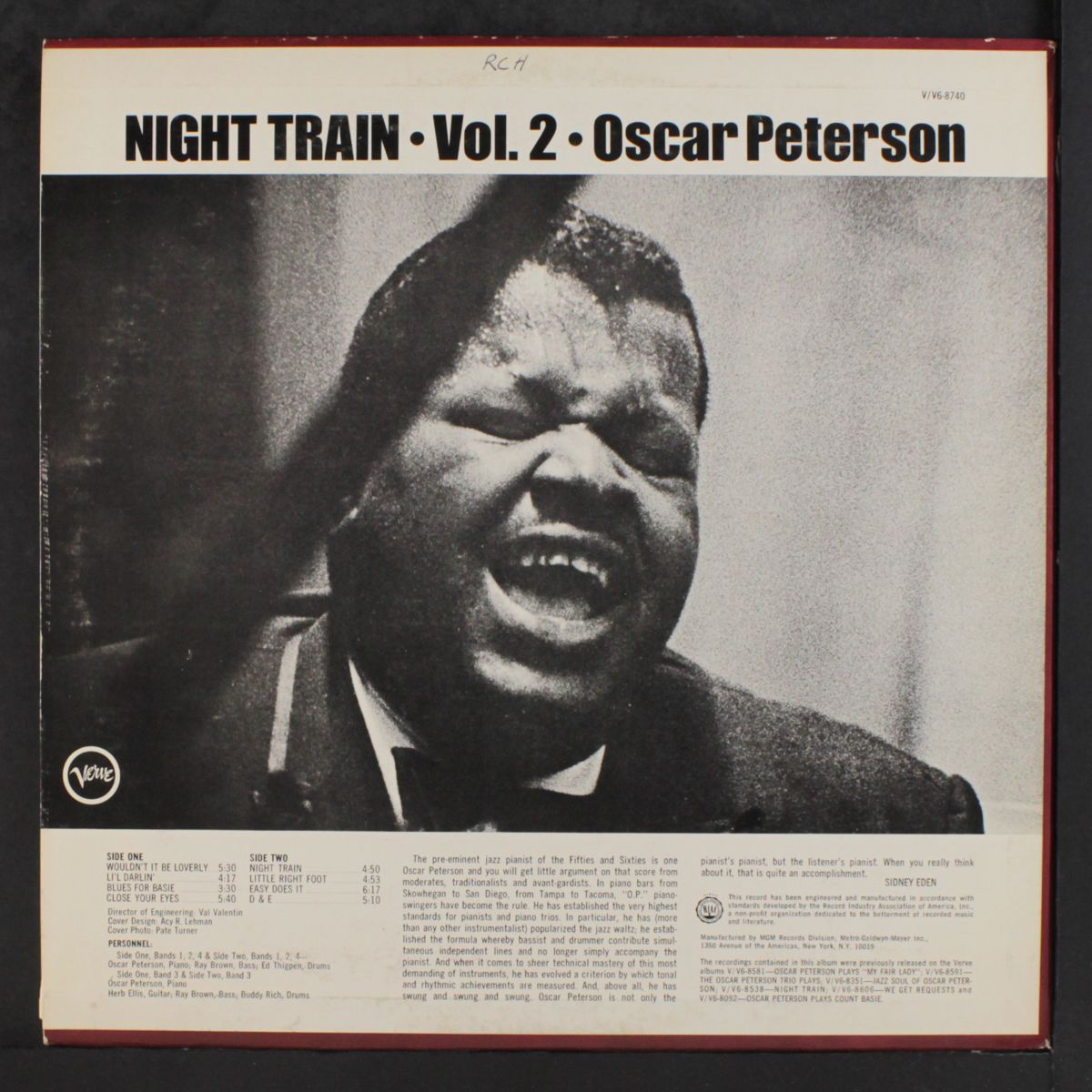 night train, vol. 2 by OSCAR PETERSON
