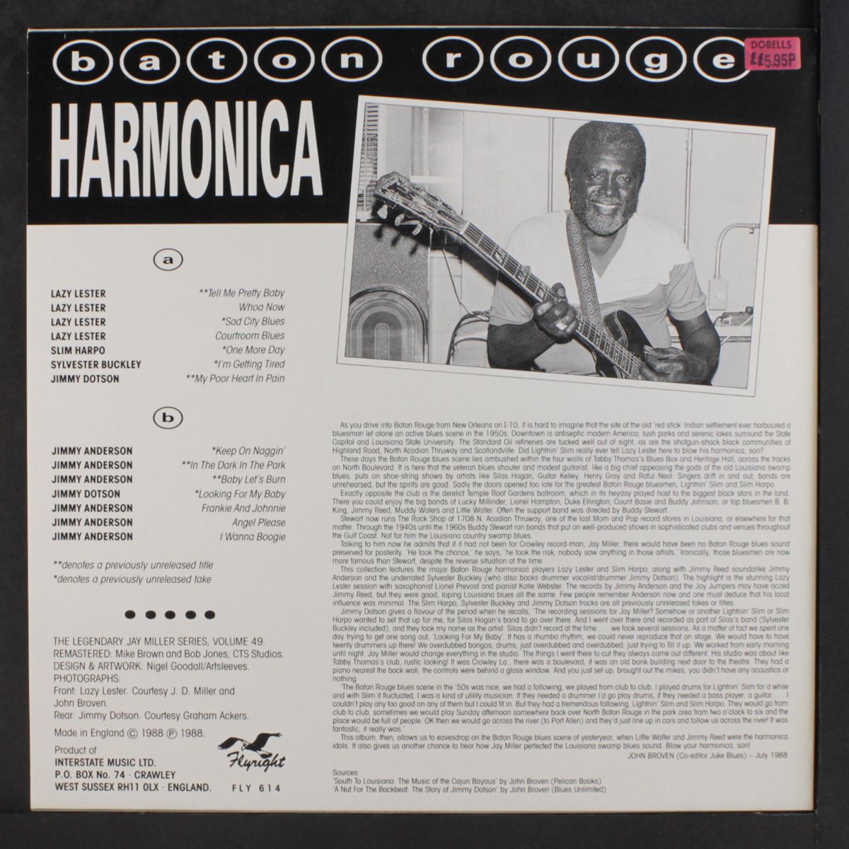 baton rouge harmonica by VARIOUS