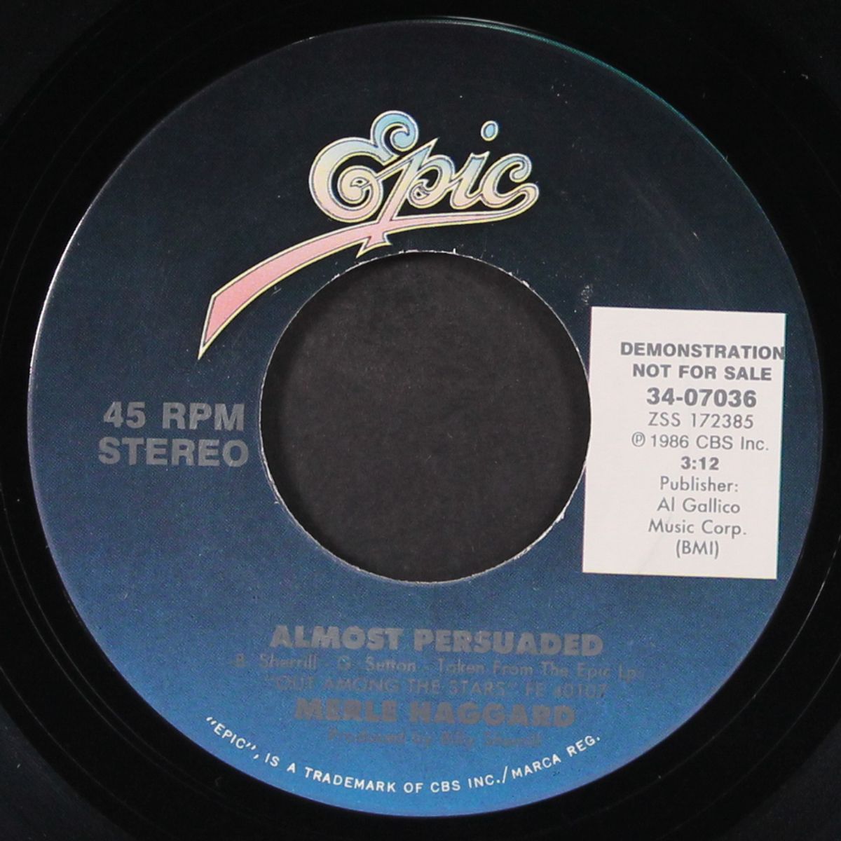 almost persuaded / same by MERLE HAGGARD