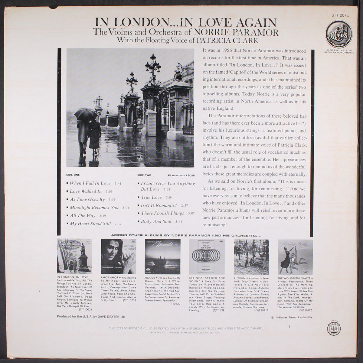 in london, in love again by NORRIE PARAMOR