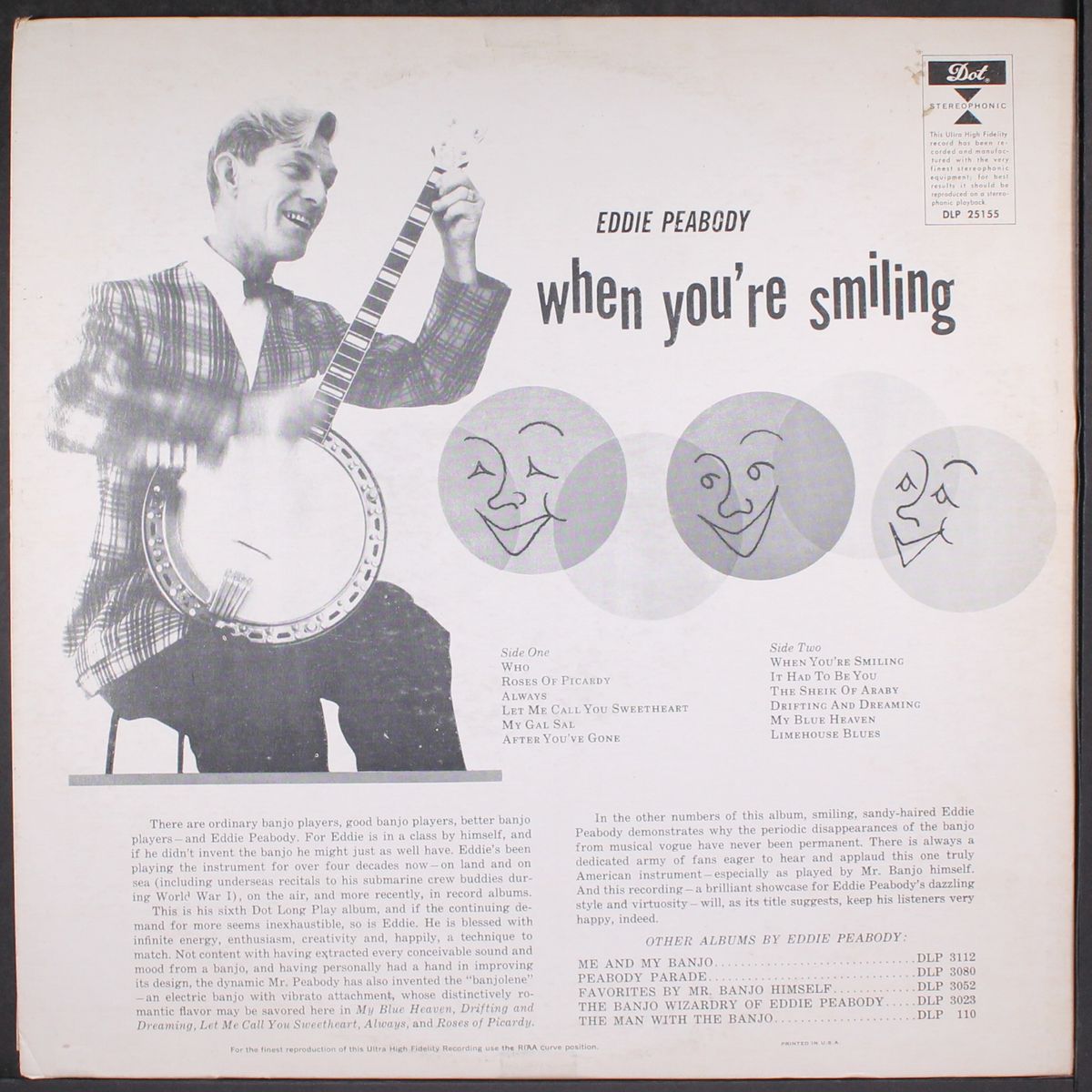 when you're smiling by EDDIE PEABODY