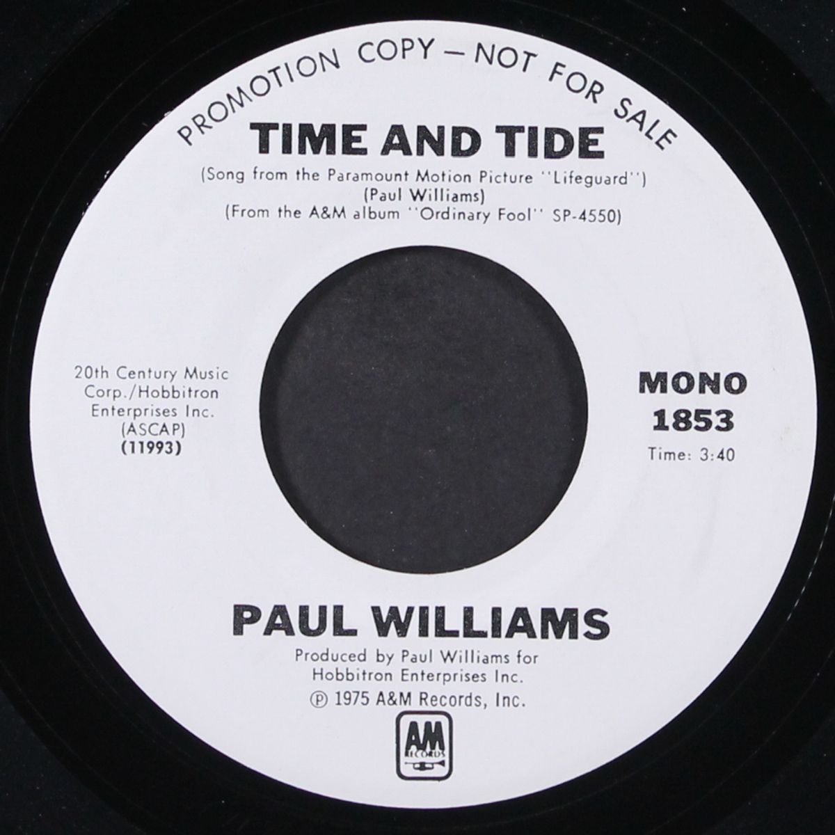 time and tide / mono by PAUL WILLIAMS