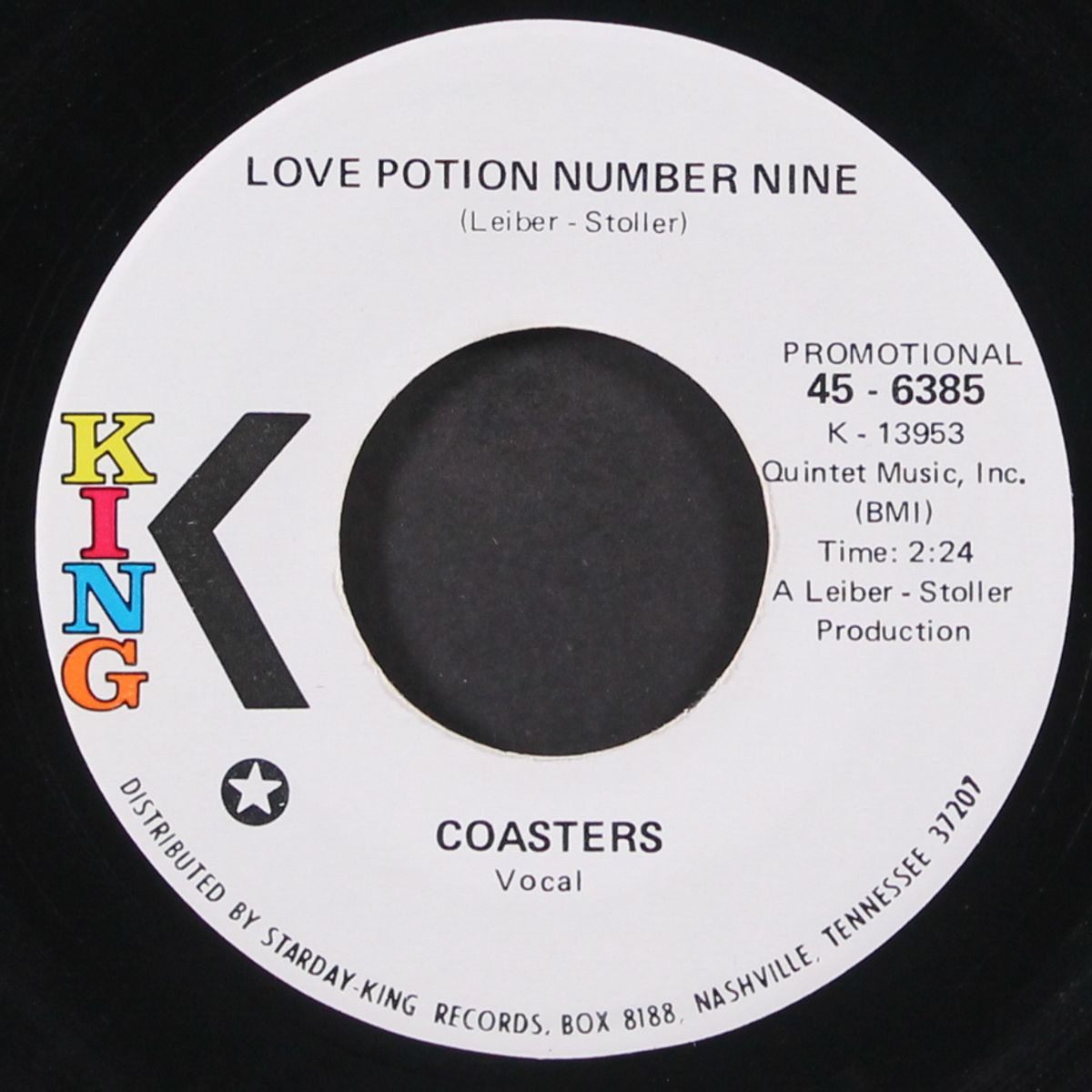 love potion number nine / d.w. washburn by COASTERS