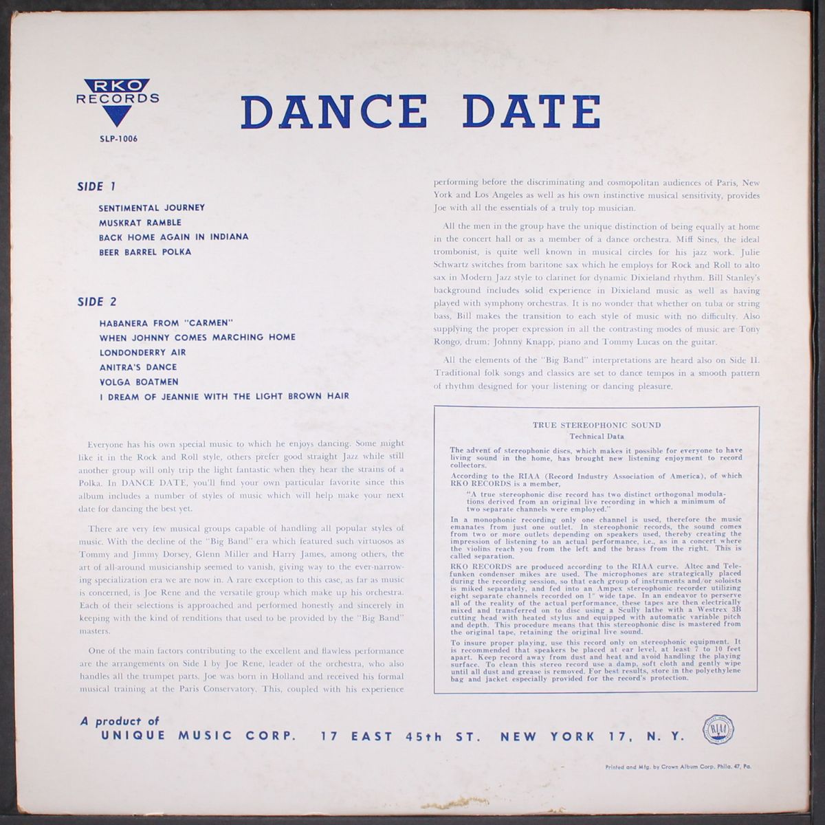 dance date by JOE RENE