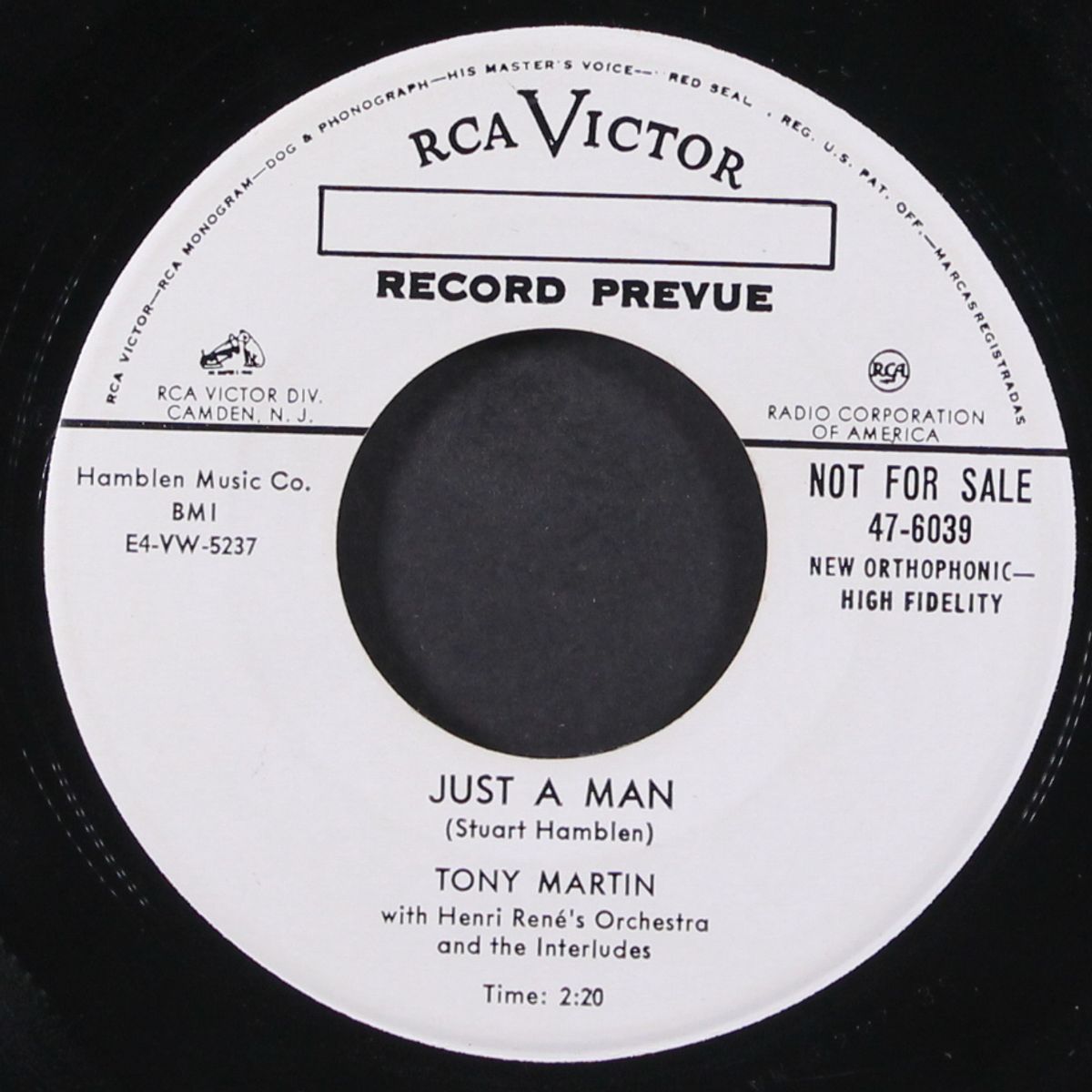 do, do, do / just a man by TONY MARTIN