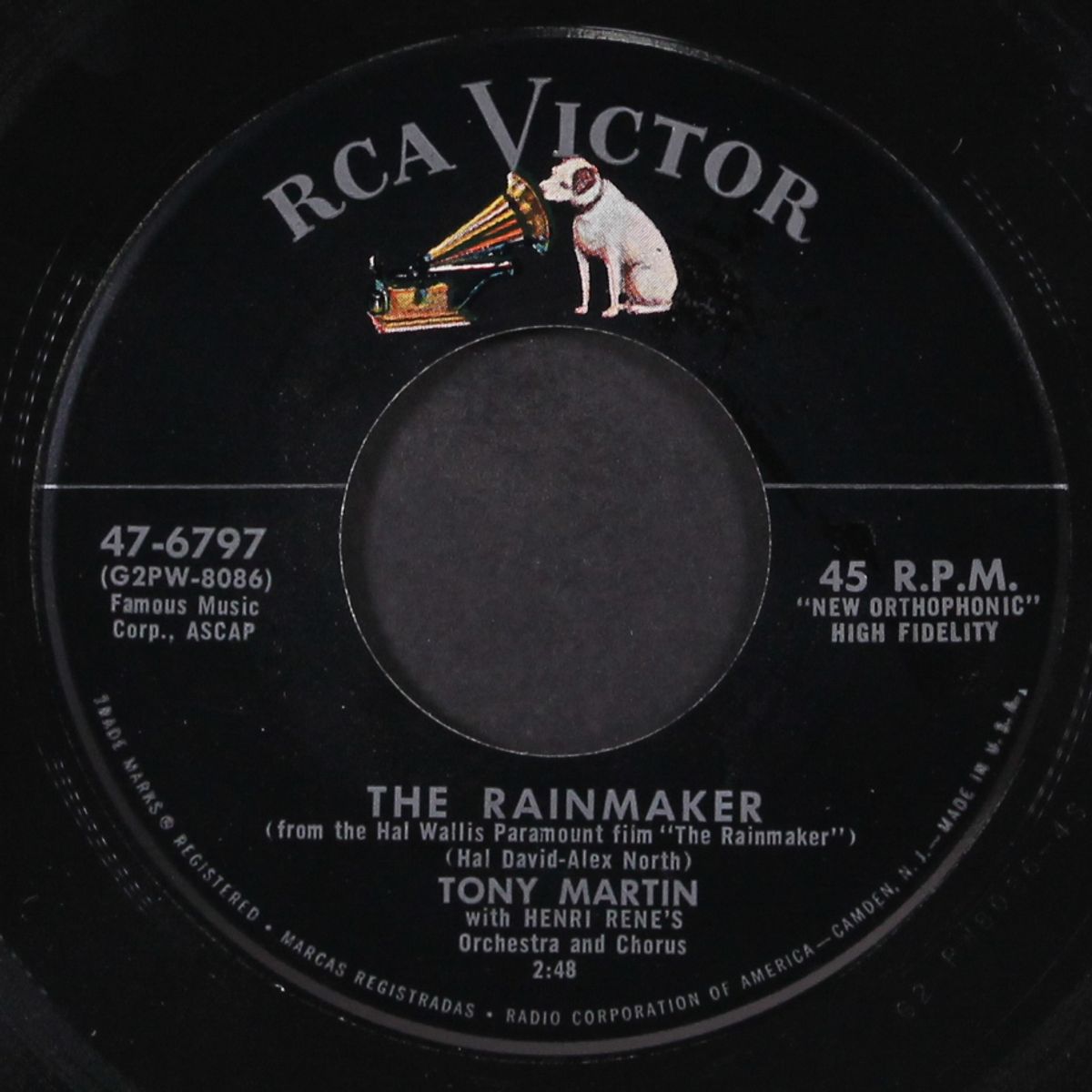 my budapest / the rainmaker by TONY MARTIN