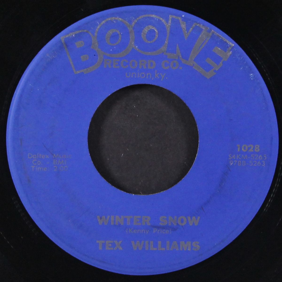 too many tigers / winter snow by TEX WILLIAMS