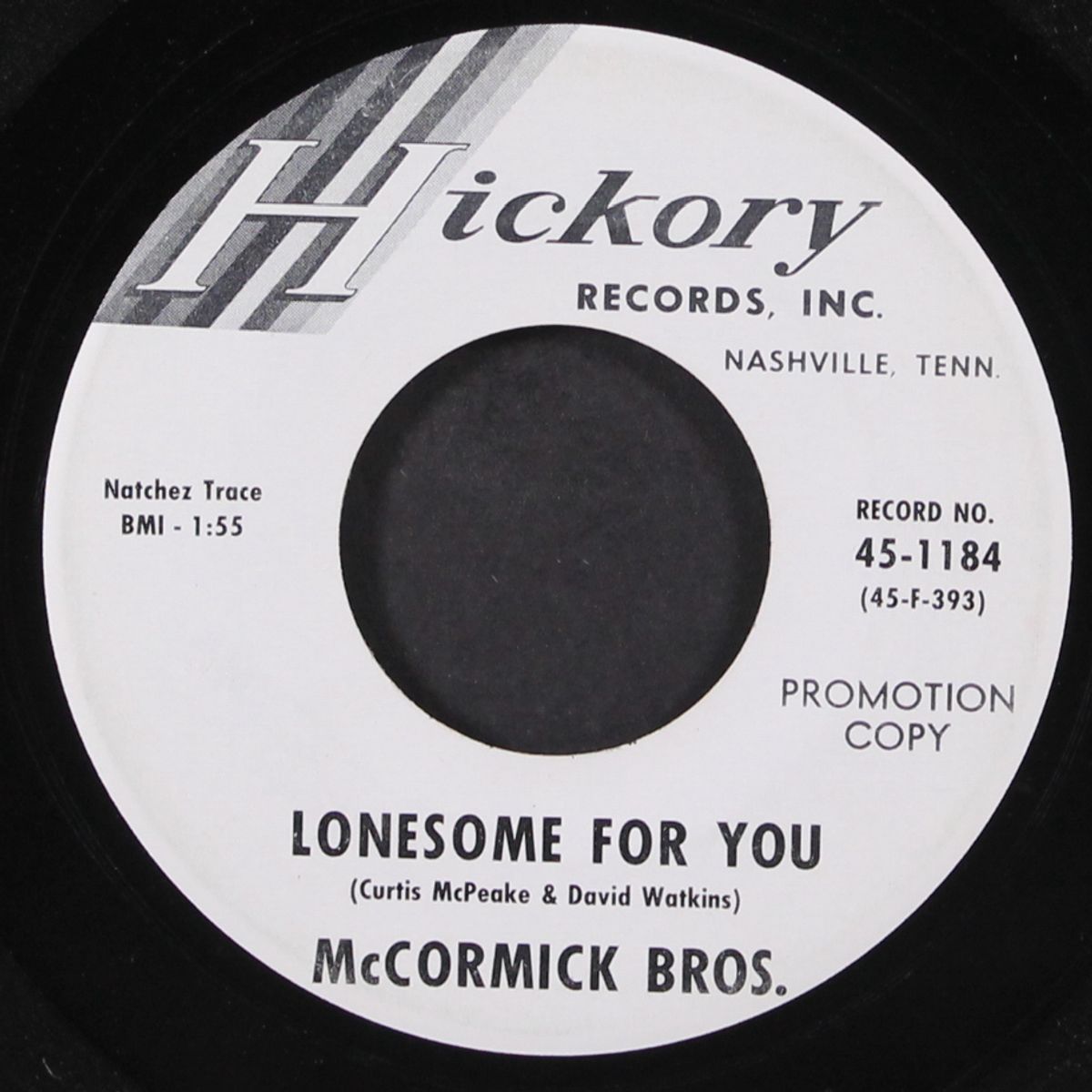 lonesome for you by MCCORMICK BROTHERS
