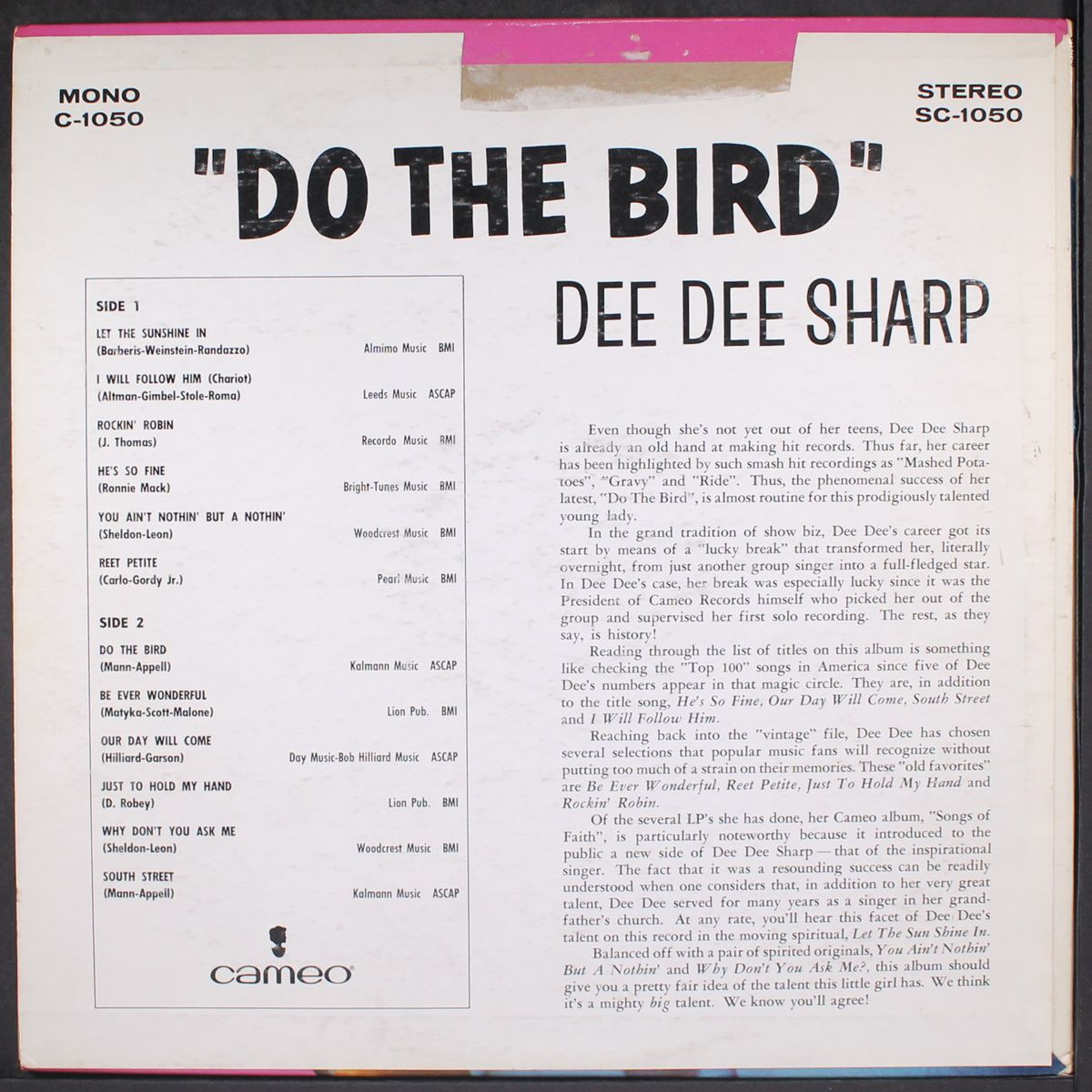 do the bird by DEE DEE SHARP