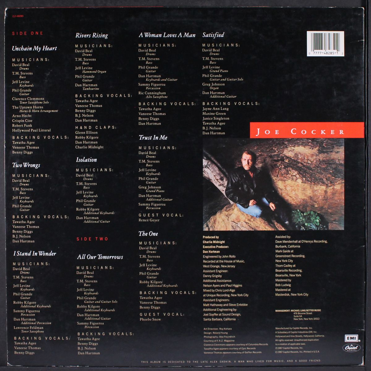 unchain my heart by JOE COCKER