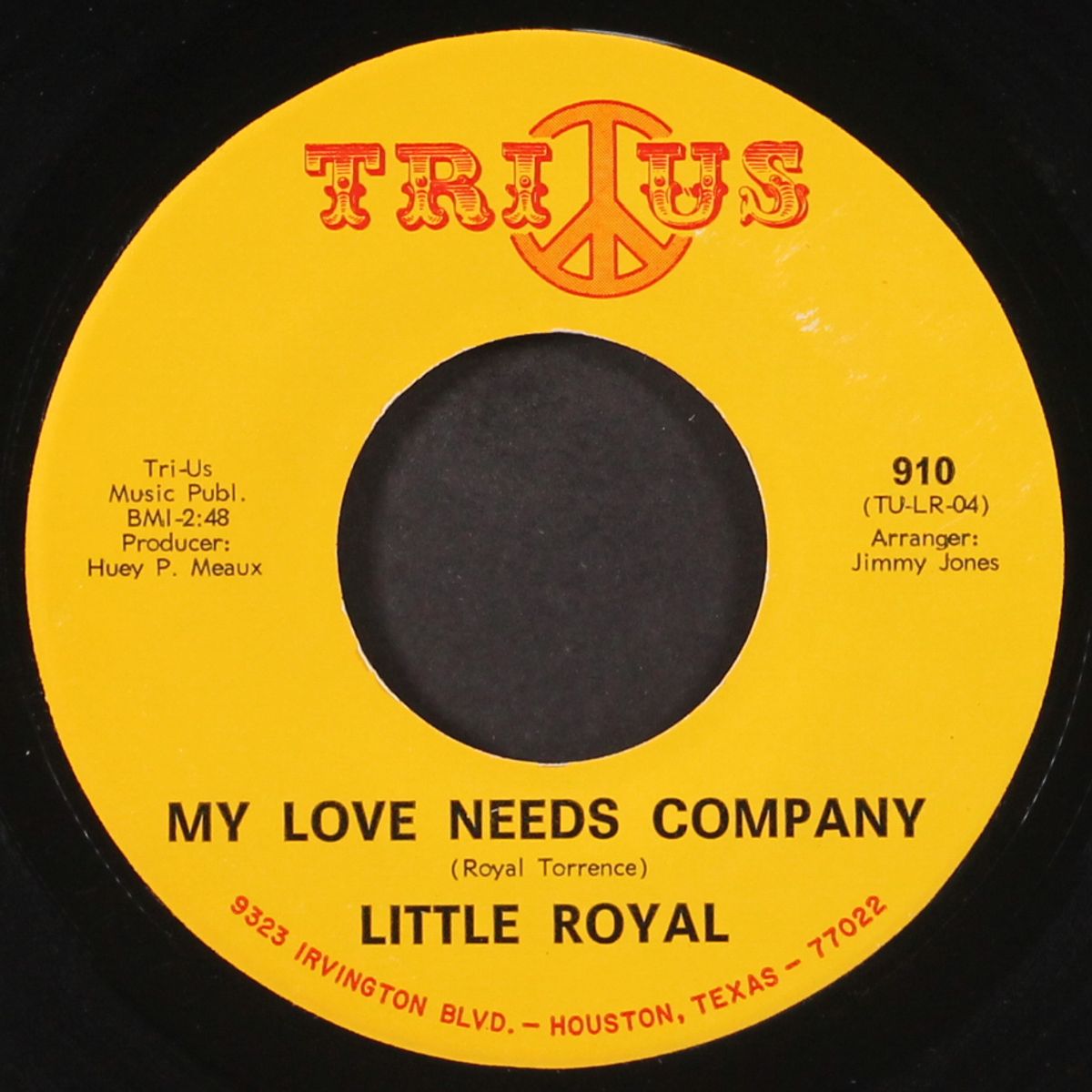 soul train / my love needs company by LITTLE ROYAL