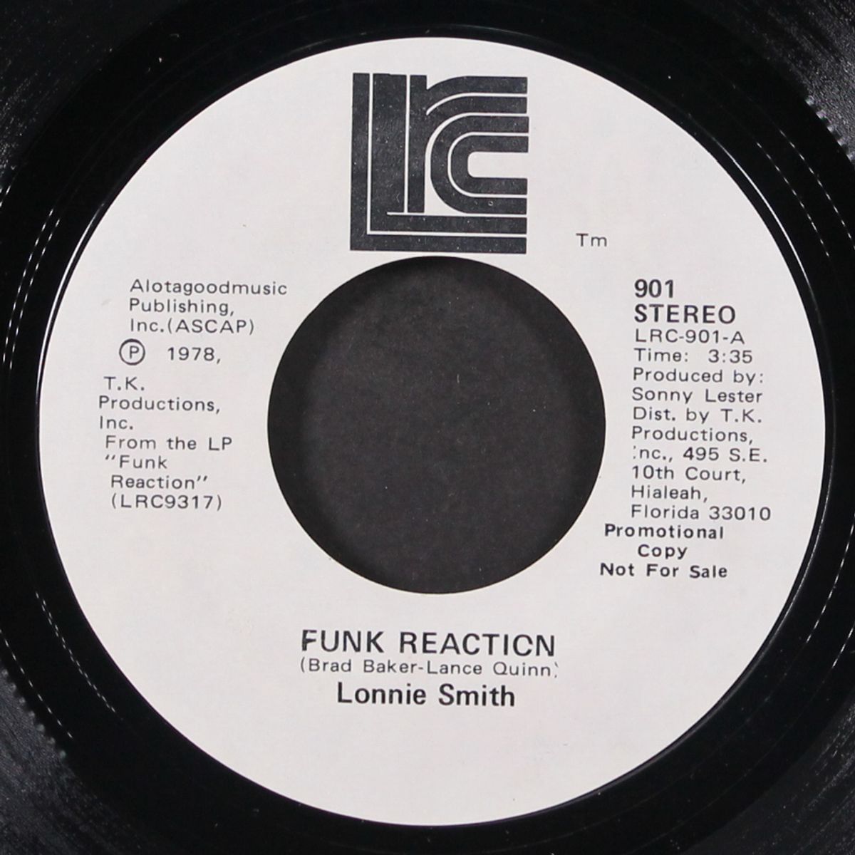 funk reaction / same by LONNIE SMITH