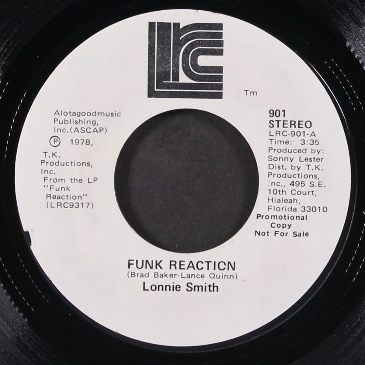 funk reaction / same by LONNIE SMITH