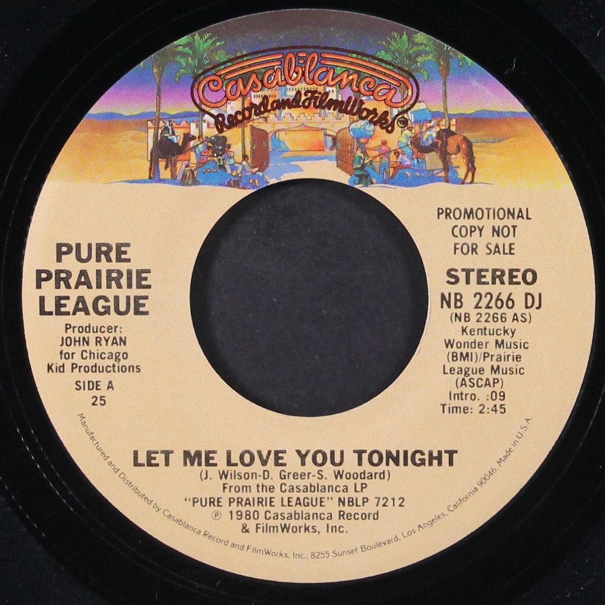 let me love you tonight / mono by PURE PRAIRIE LEAGUE