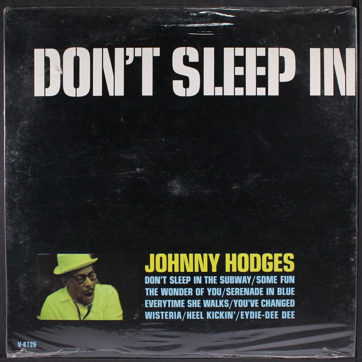 don't sleep in the subway by JOHNNY HODGES