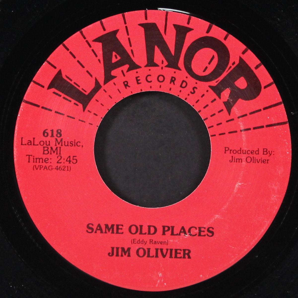 mean woman / same old places by JIM OLIVIER