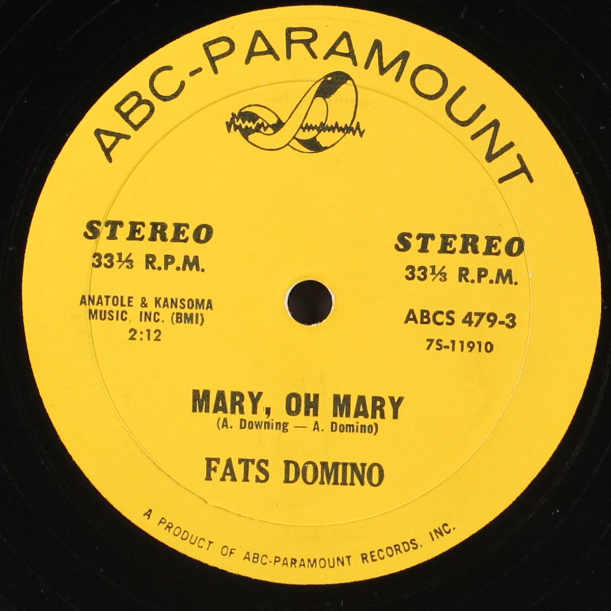 mary, oh mary / love me by FATS DOMINO