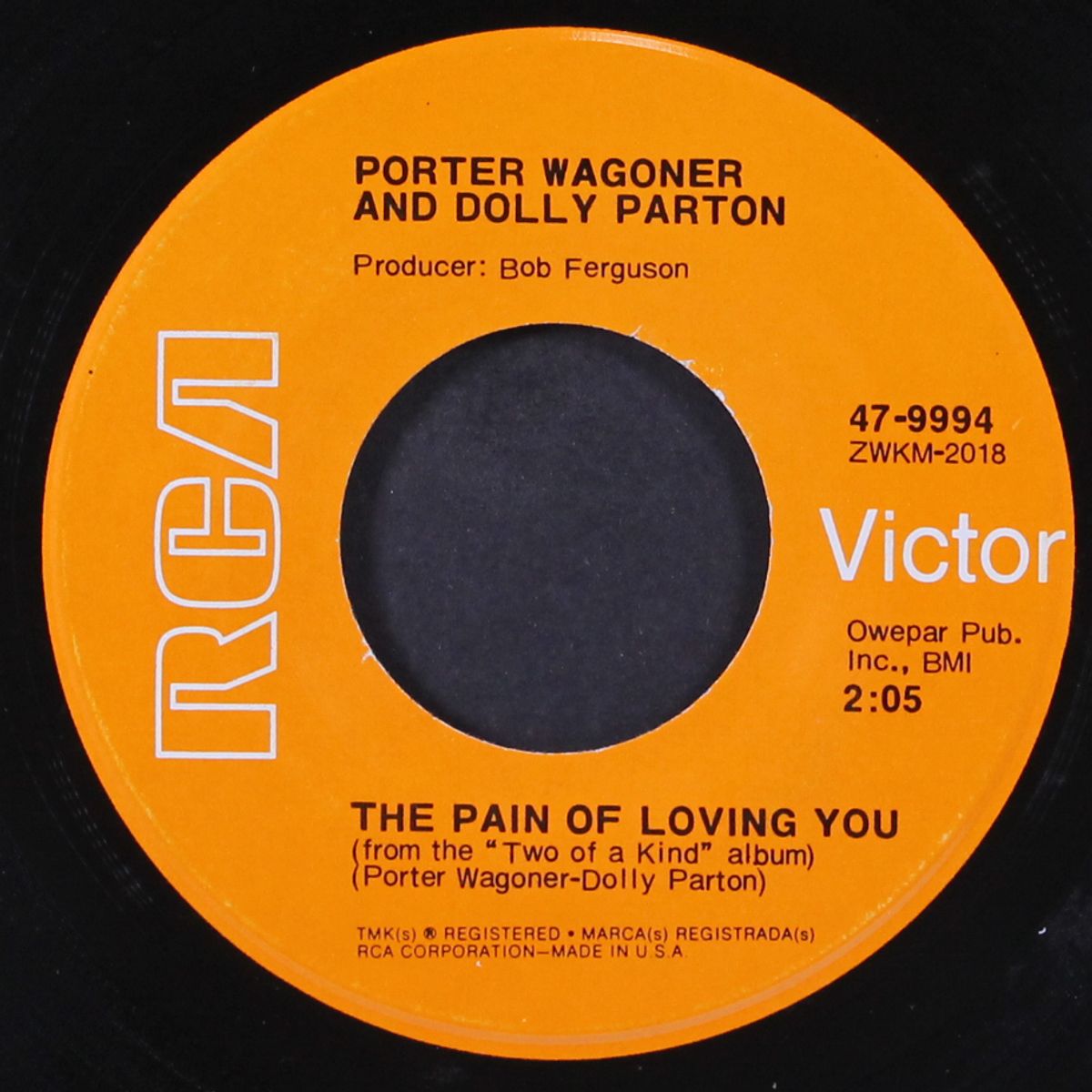 the right combination / the pain of loving you by PORTER WAGONER & DOLLY PARTON