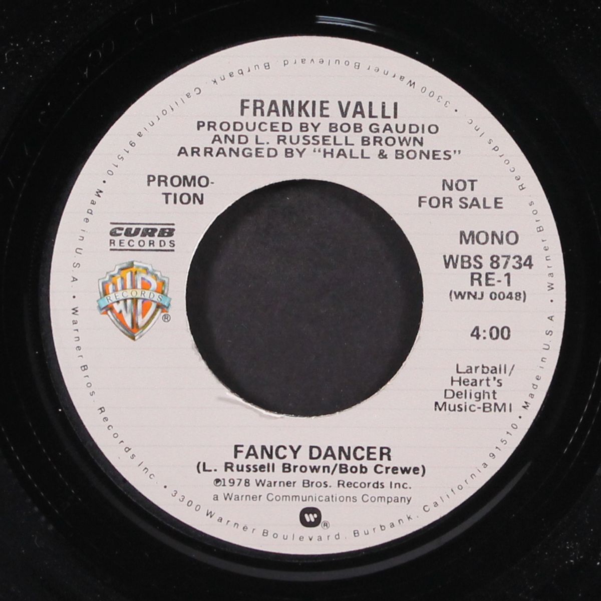 fancy dancer by FRANKIE VALLI