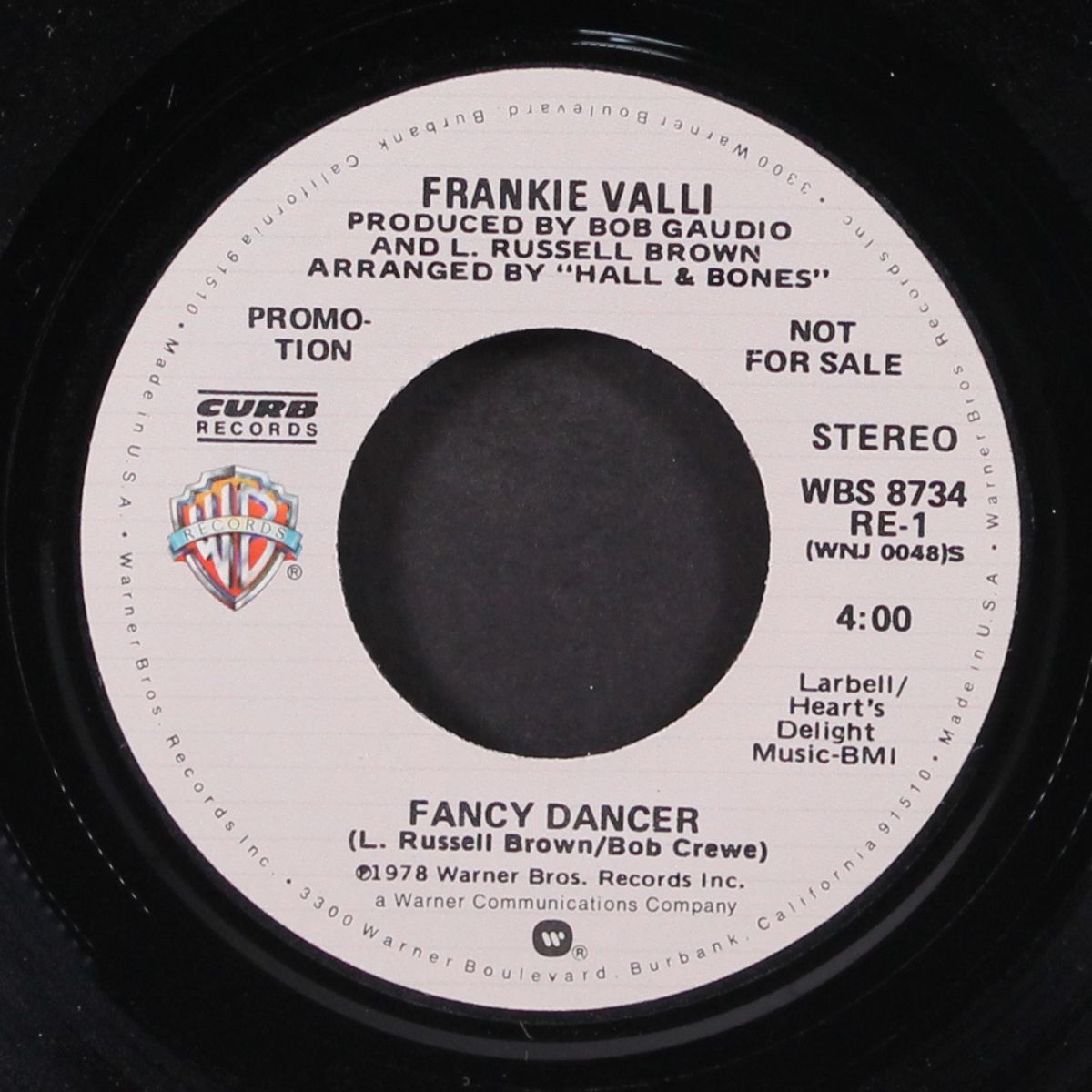 fancy dancer by FRANKIE VALLI