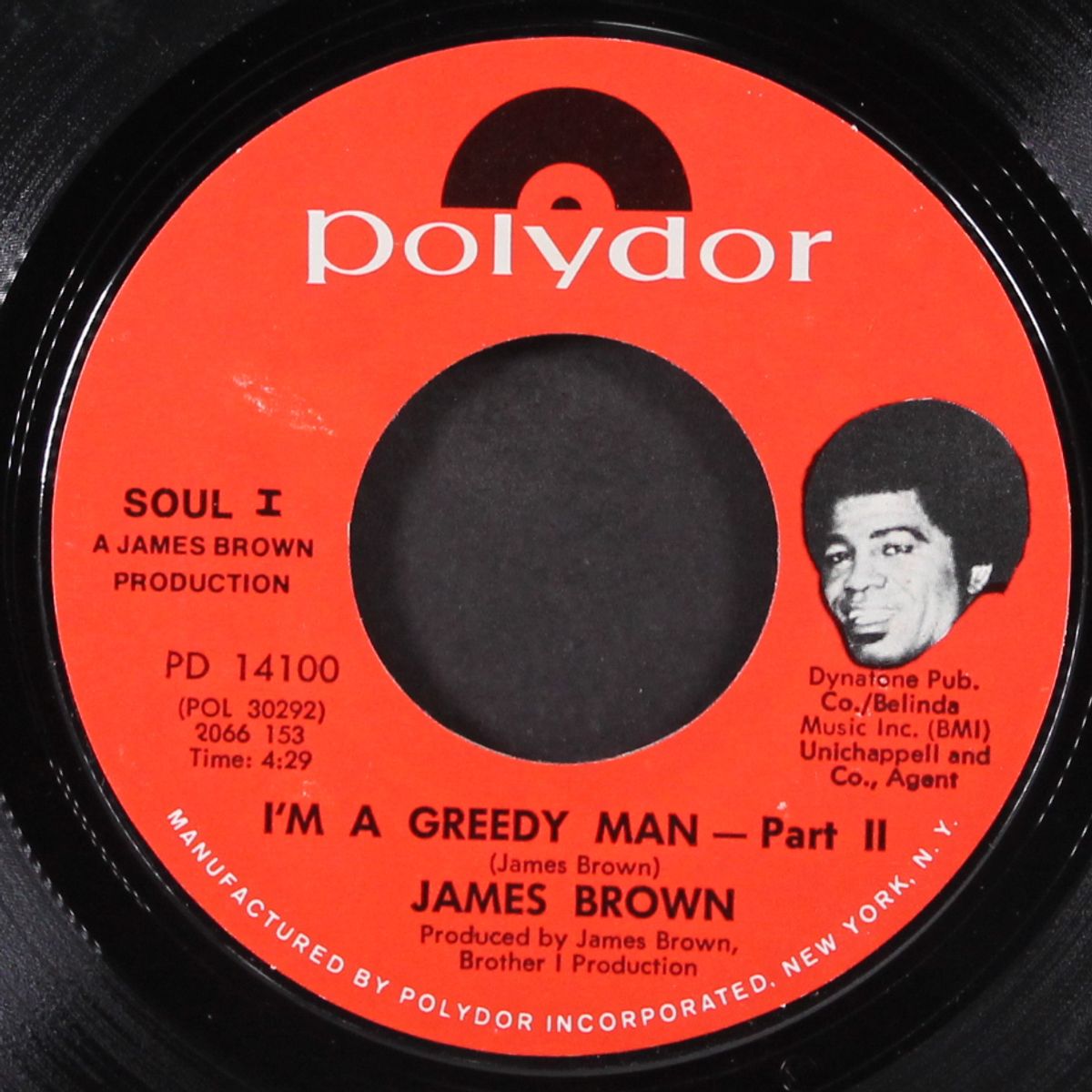 i'm a greedy man / part 2 by JAMES BROWN