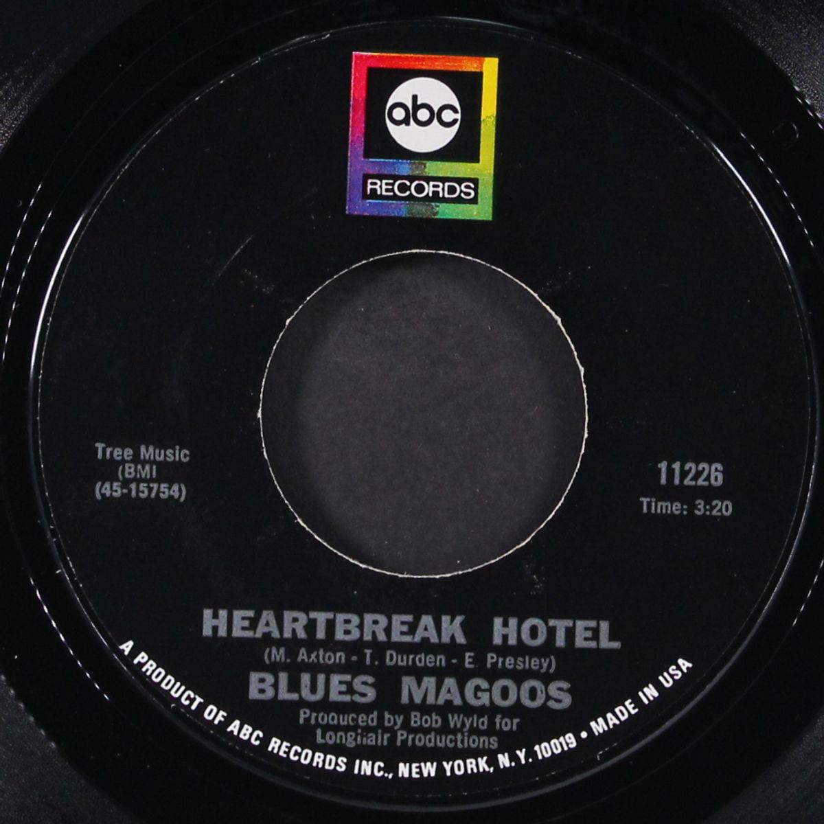 heartbreak hotel / i can feel it by BLUES MAGOOS